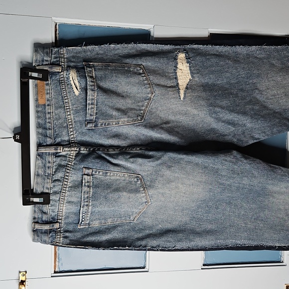 BLANKNYC Women's Destroyed Distressed Blue Jeans 30 - Picture 5 of 15